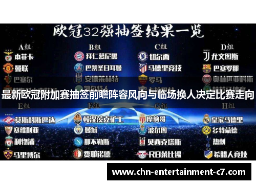 最新欧冠附加赛抽签前瞻阵容风向与临场换人决定比赛走向